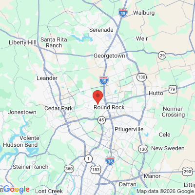 Map to  office in Round Rock, TX