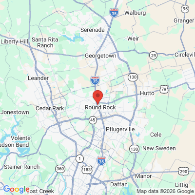 Map to  office in Round Rock, TX
