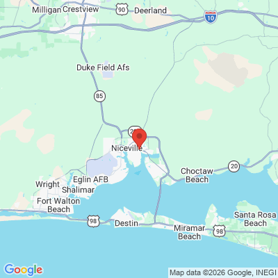Map to  office in Niceville, FL