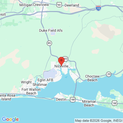 Map to  office in Niceville, FL