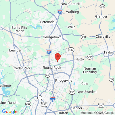 Map to  office in Round Rock, TX