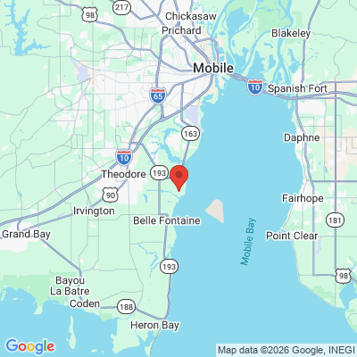 Map to Access Care office in Mobile, AL