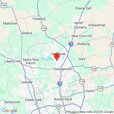 Map to  office in Georgetown, TX