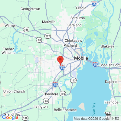 Map to  office in Dr. Alex White Dds