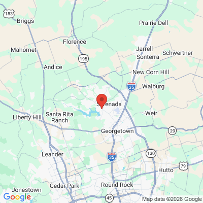 Map to  office in Georgetown, TX