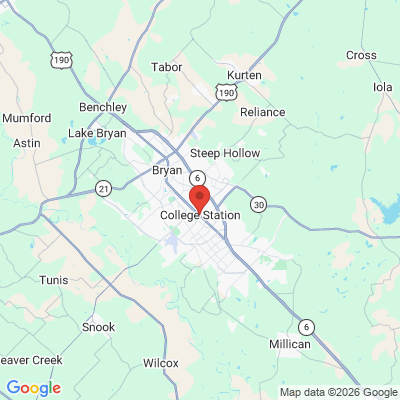 Map to  office in College Station, TX