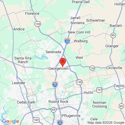 Map to  office in Georgetown, TX