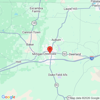 Map to  office in Crestview, FL
