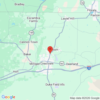 Map to  office in Crestview, FL