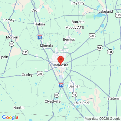 Map to  office in Valdosta, GA