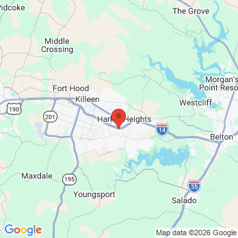 Map to DentalImages  office in Harker Heights, TX