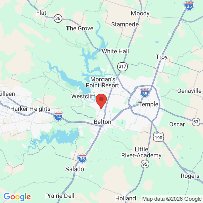 Map to  office in Heartland Dental