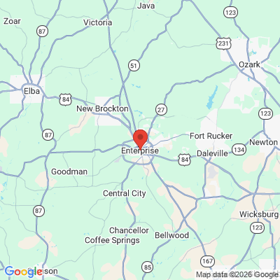 Map to  office in Enterprise, AL