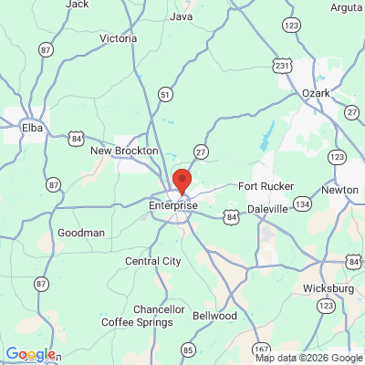 Map to  office in Dr. Bradley L. Marsh Family Dentistry