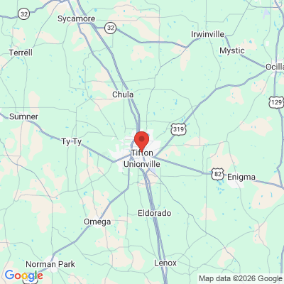 Map to  office in Tifton, GA