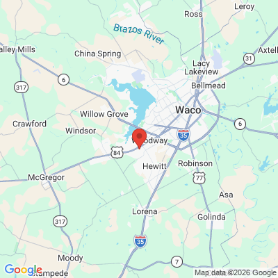 Map to  office in Waco, TX