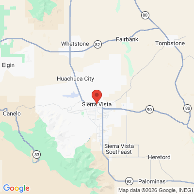 Map to  office in Sierra Vista, AZ