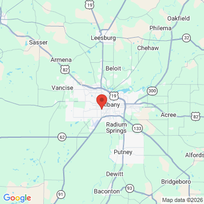 Map to  office in Albany, GA