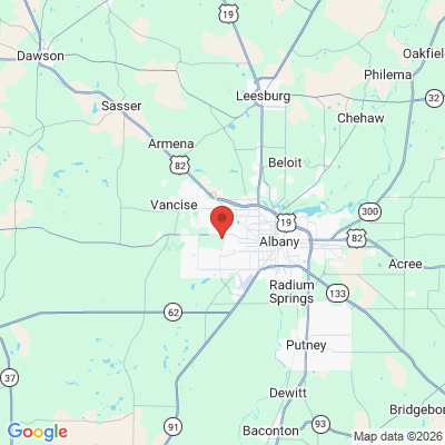 Map to  office in Albany, GA