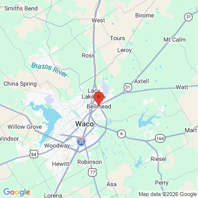 Map to  office in Bellmead, TX