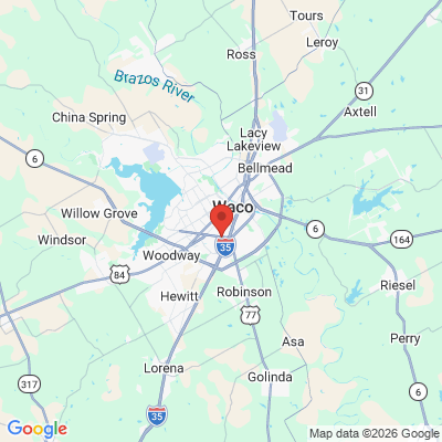 Map to  office in Waco, TX