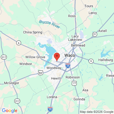 Map to  office in Waco, TX