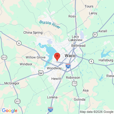 Map to  office in Waco, TX