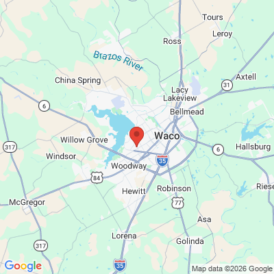 Map to  office in Waco, TX
