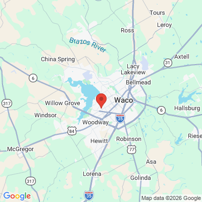Map to  office in Waco, TX
