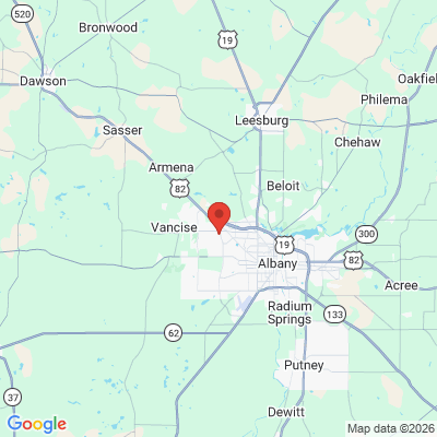 Map to  office in Albany, GA