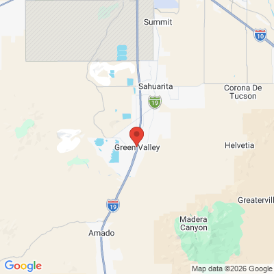 Map to  office in Green Valley, AZ