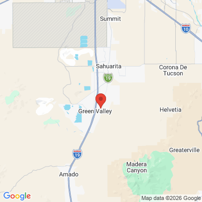 Map to  office in Green Valley, AZ