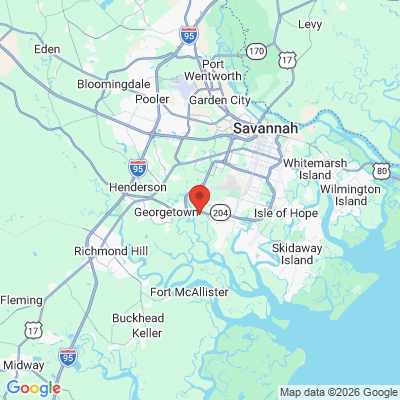 Map to  office in Savannah, GA
