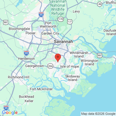 Map to  office in Savannah, GA
