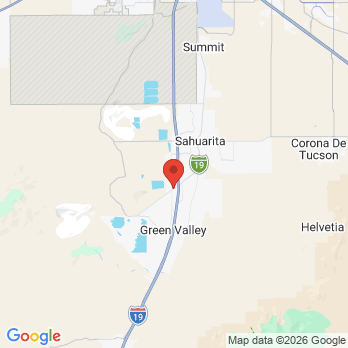 Map to Dr JAW Orthodontists Sahuarita  office in Green Valley, AZ