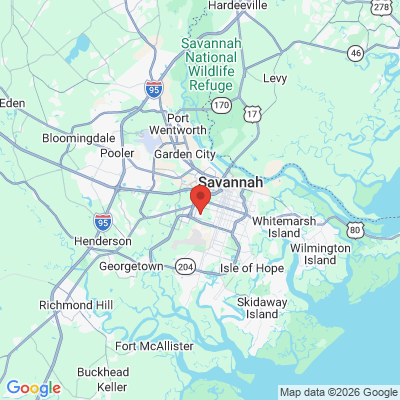 Map to  office in Savannah, GA