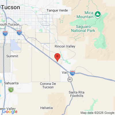 Map to  office in Tucson, AZ