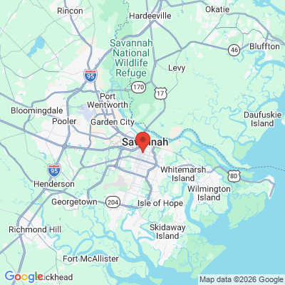 Map to  office in Savannah, GA