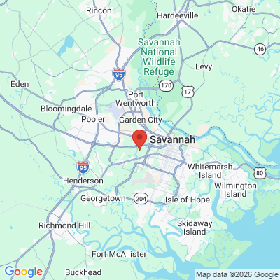 Map to  office in Savannah, GA