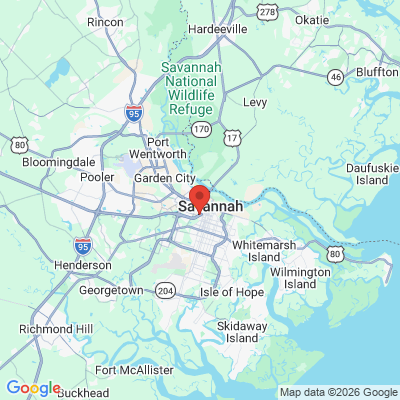 Map to  office in Savannah, GA