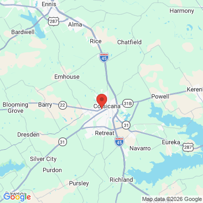 Map to  office in Navarro Dental Center
