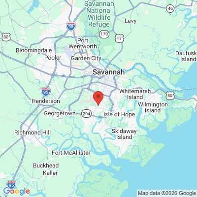 Map to  office in Savannah, GA
