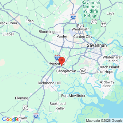 Map to  office in Savannah, GA