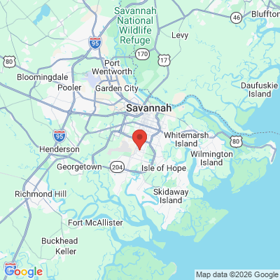Map to  office in Savannah, GA
