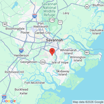 Map to  office in Savannah, GA