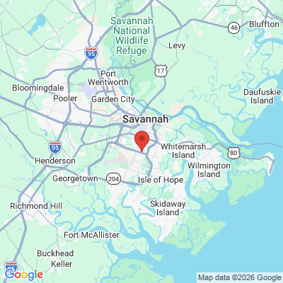 Map to  office in Savannah, GA