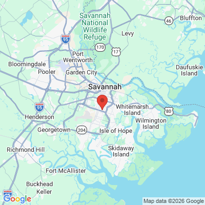 Map to  office in Savannah, GA