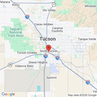 Map to  office in Tucson, AZ