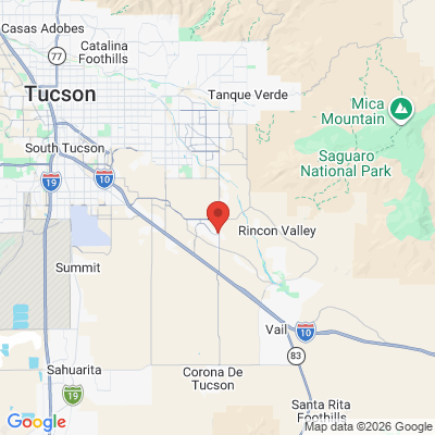 Map to  office in Tucson, AZ