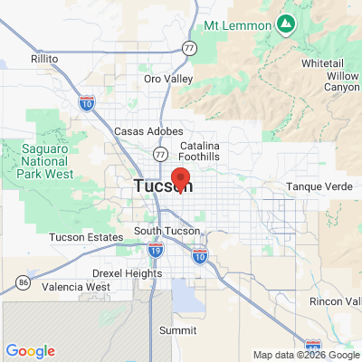 Map to  office in Tucson, AZ